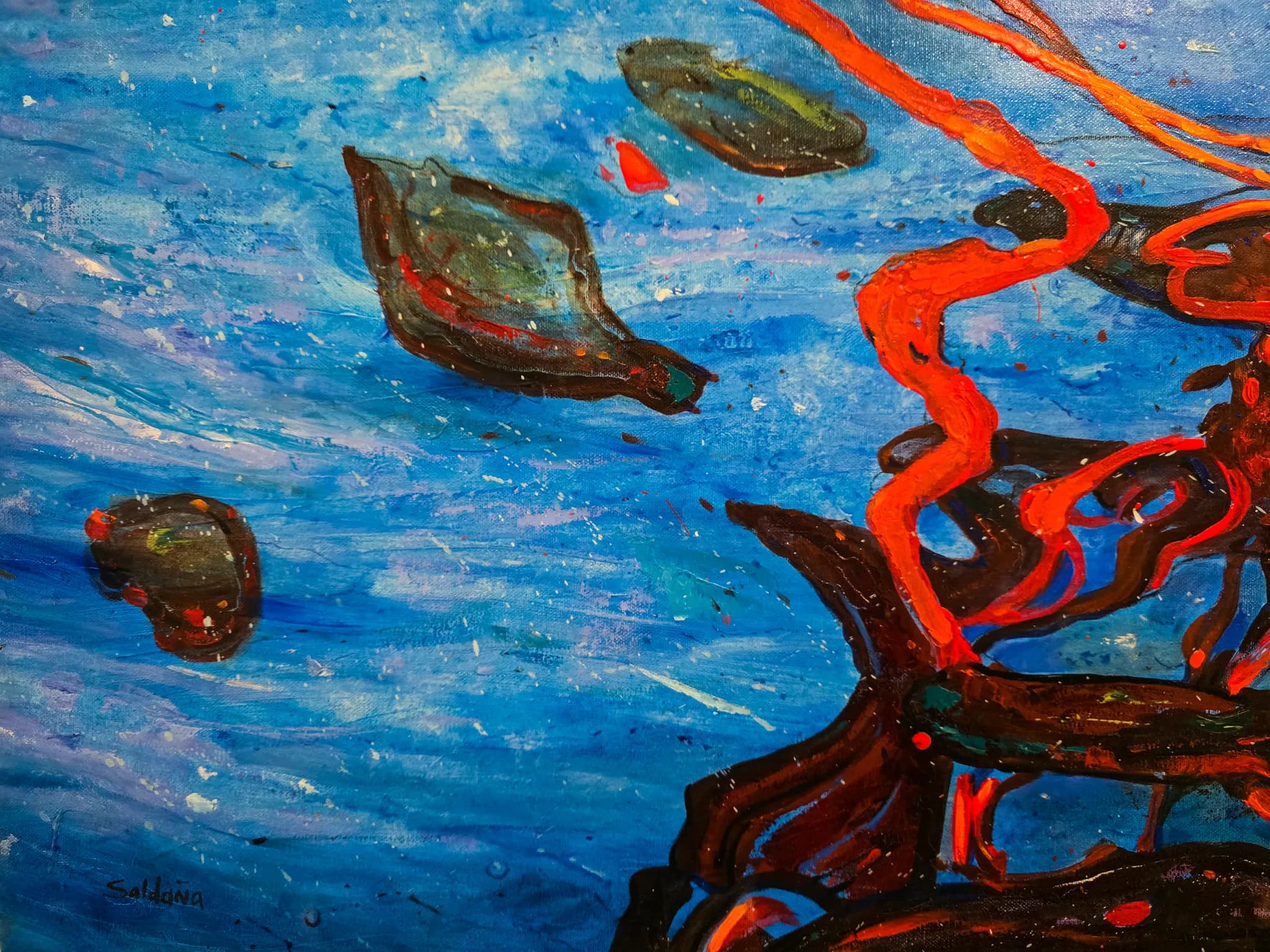 Luis Saldana - Serie Agua Especular XIX