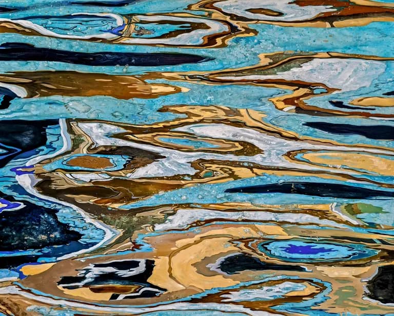 Luis Saldaña Serie Agua Especular III