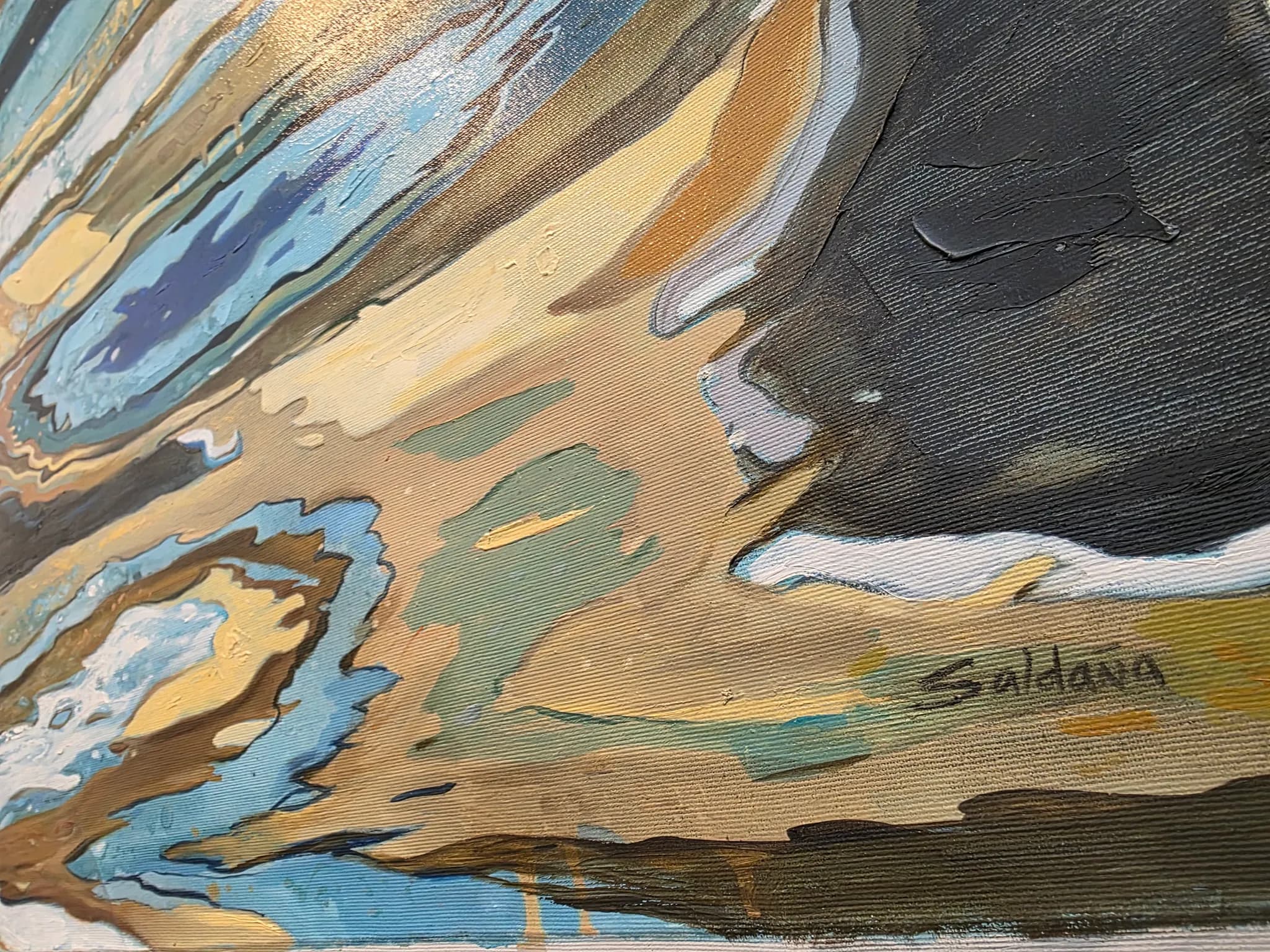 Luis Saldana - Serie Agua Especular III