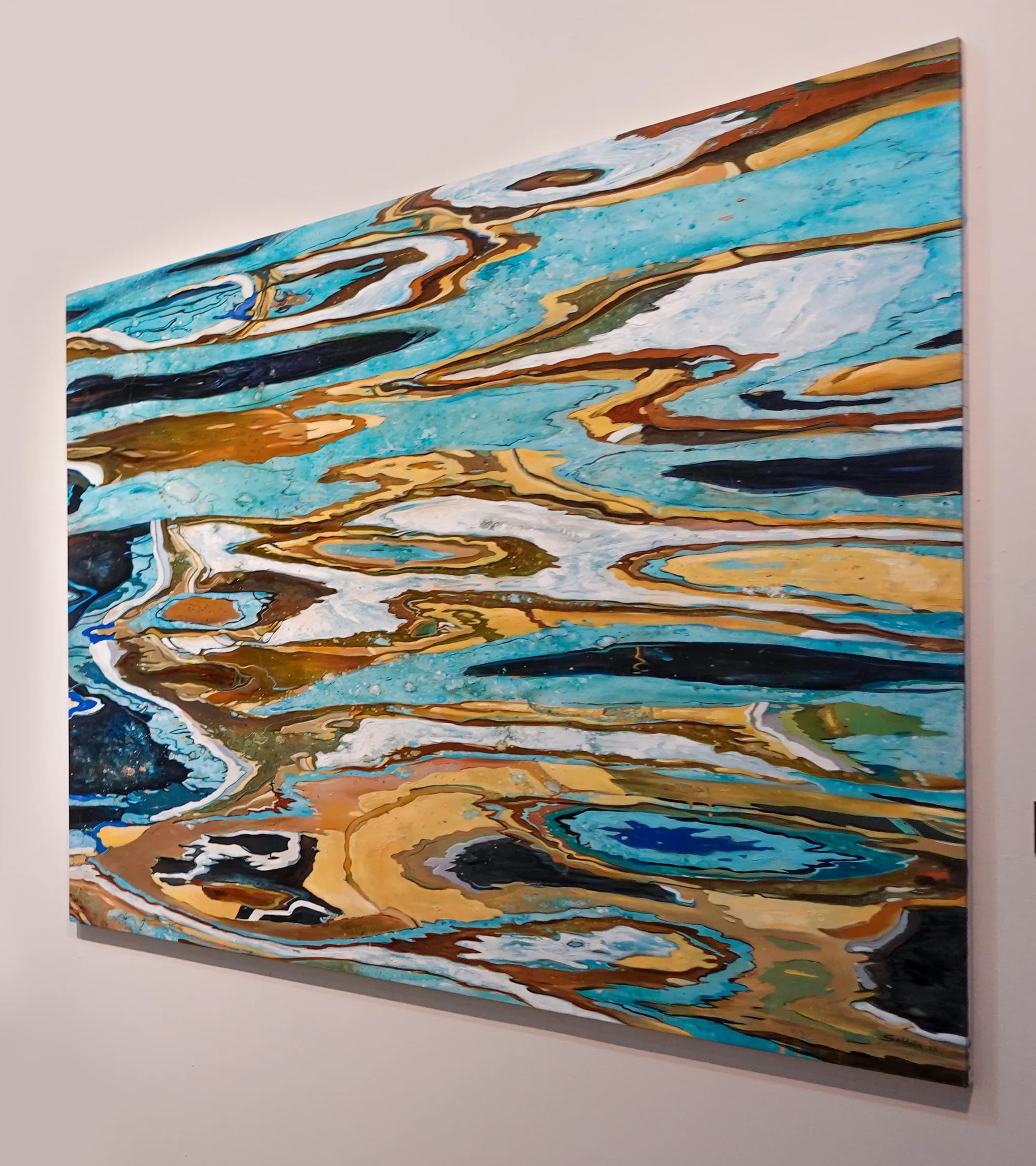 Luis Saldana - Serie Agua Especular III