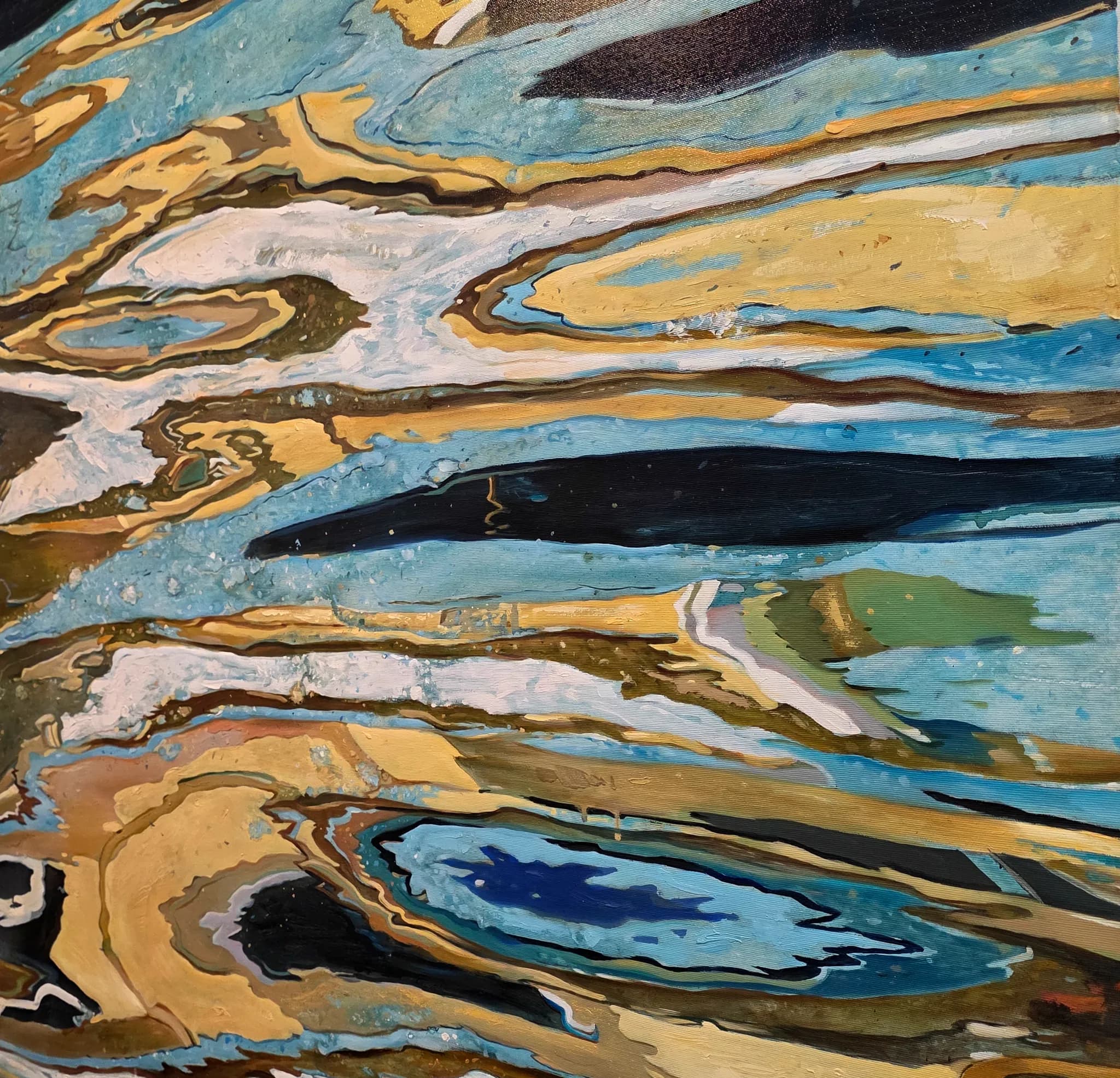 Luis Saldana - Serie Agua Especular III