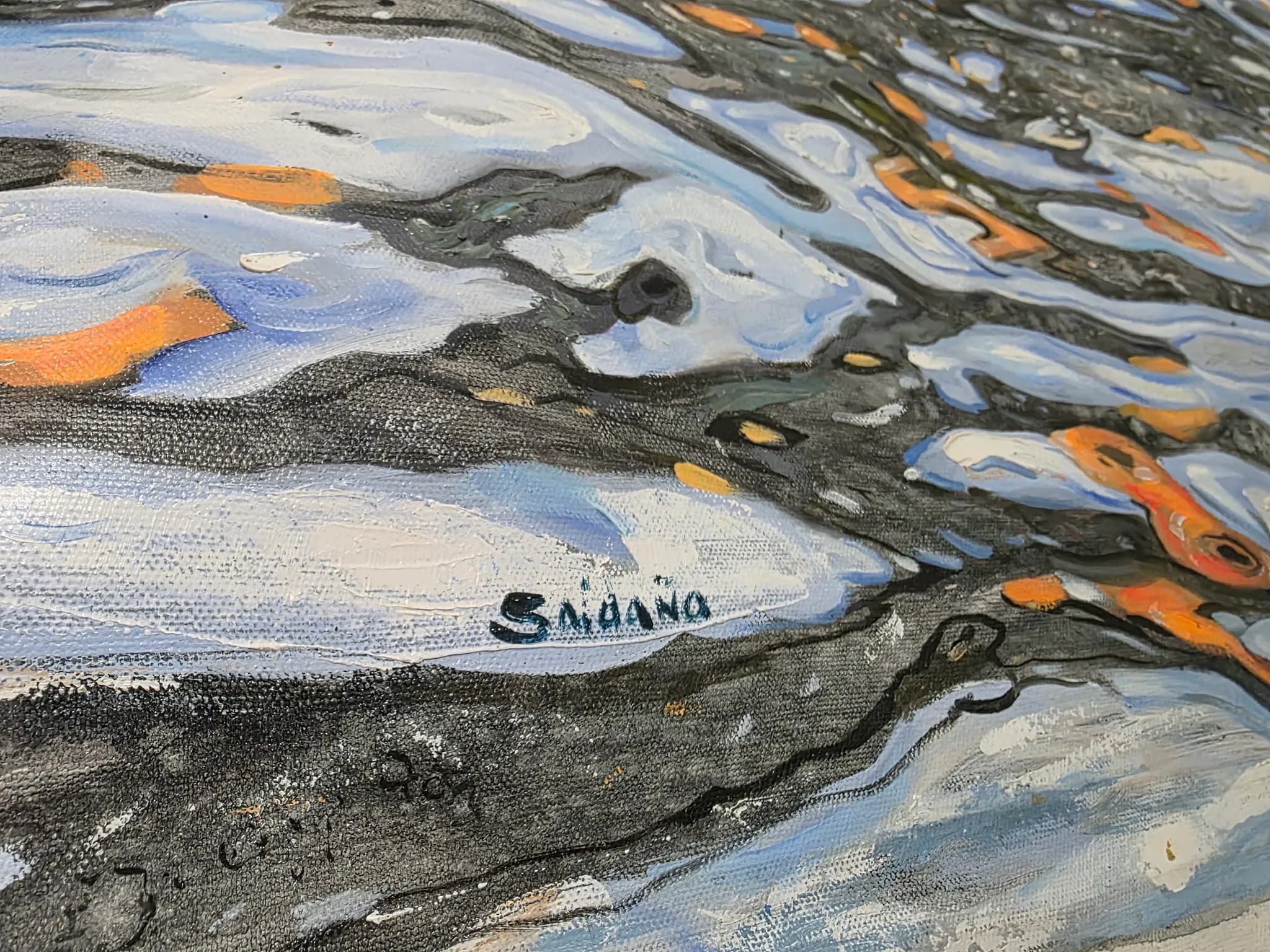 Luis Saldana - Serie Agua Especular VI