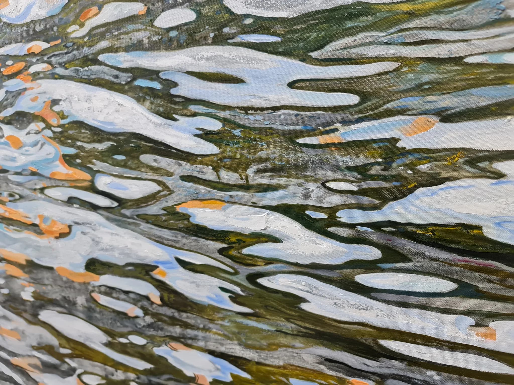 Luis Saldana - Serie Agua Especular VI