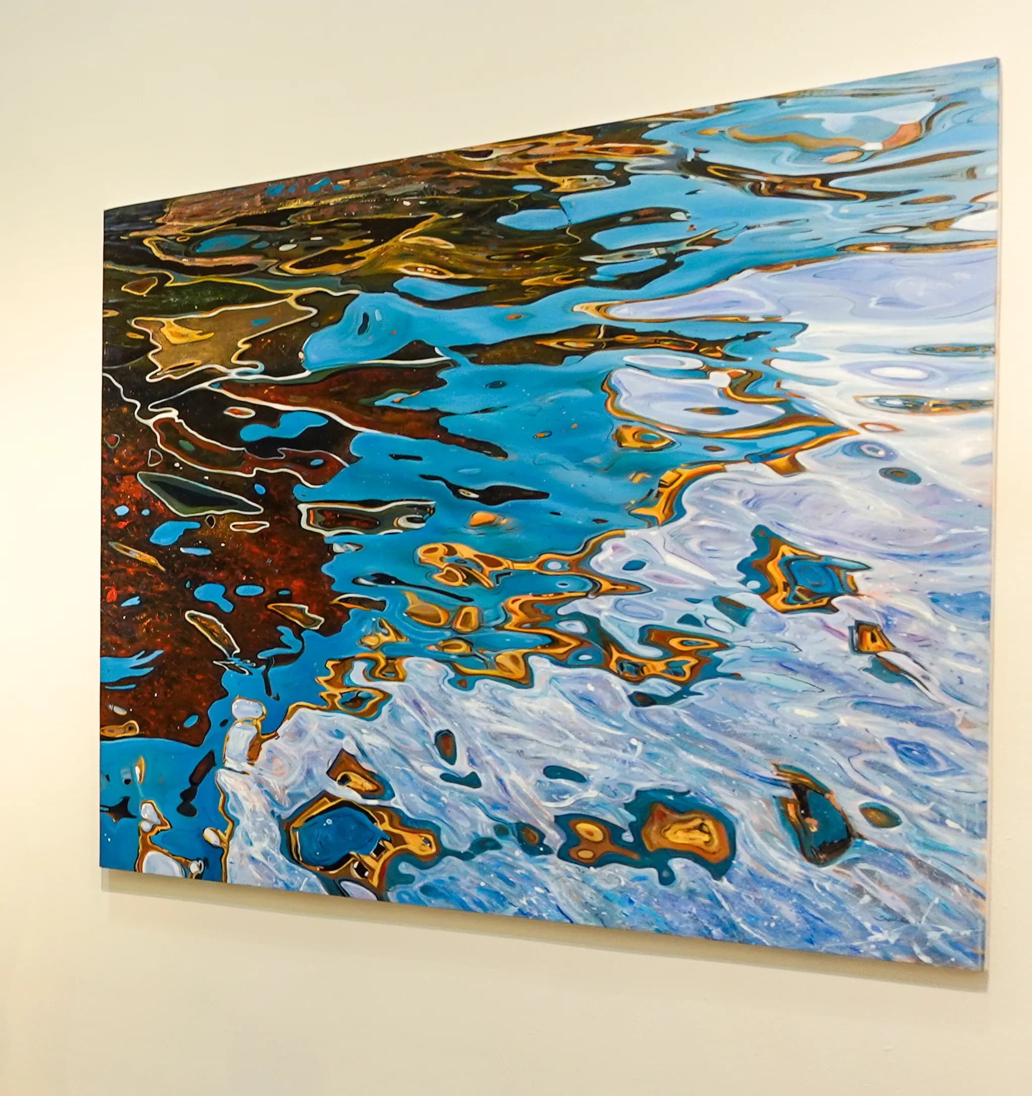 Luis Saldana - Serie Agua Especular IX