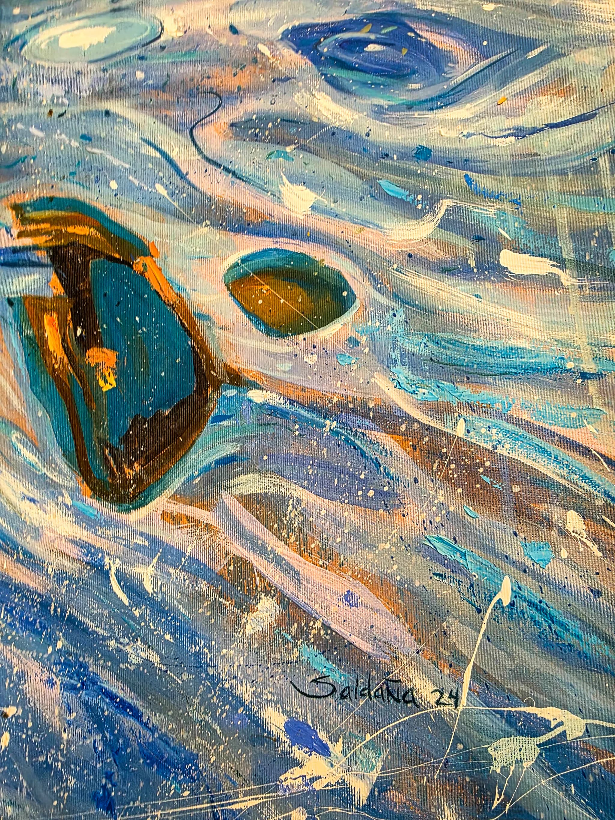 Luis Saldana - Serie Agua Especular IX