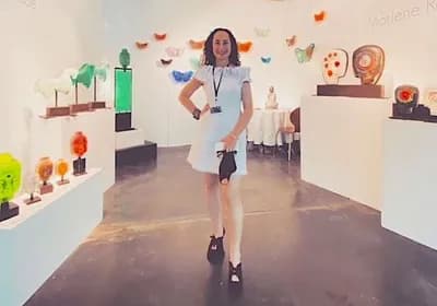 Art Moves: Marlene Rose Glass Sculptures