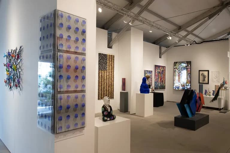 Aldo Castillo Gallery at Art Wynwood 2023.