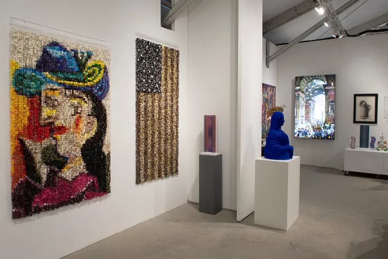 Aldo Castillo Gallery at Art Wynwood 2023.