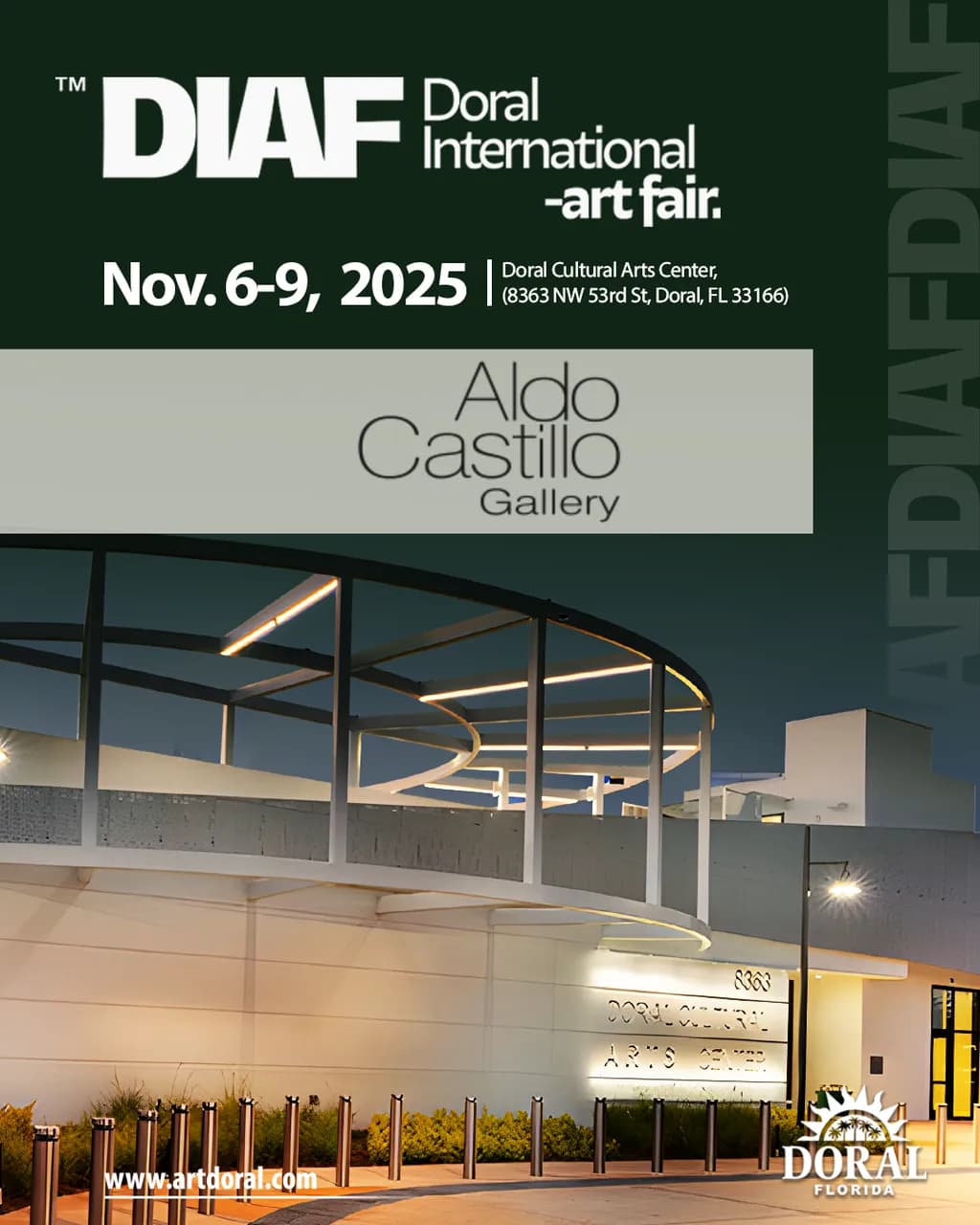 Hugo Diaz at Doral International Art Fair 2025