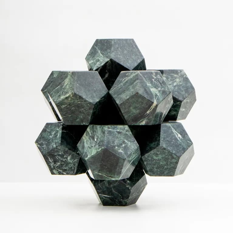 Kennsuke Sasaki Green Dodecahedron