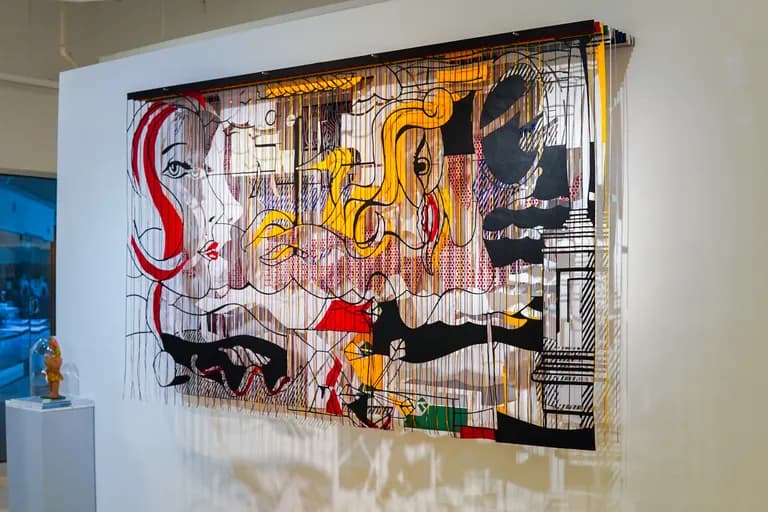 Javier Guadalupe Homage to Roy Lichtenstein