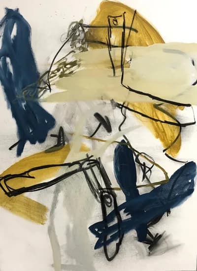 Patricia Schnall Gutierrez, Summer in New England VI, 2018, oil on canvas