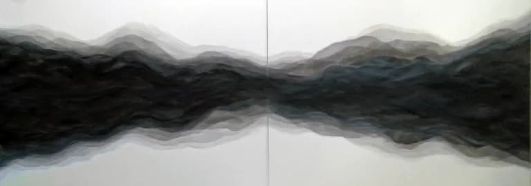 Scott Ashley Sound of Sea - Midnight, Diptych