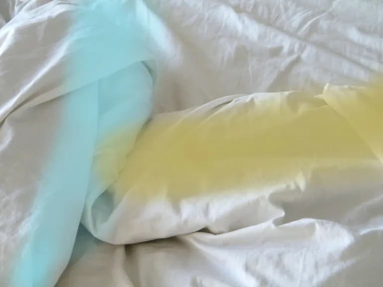 Patricia Schnall Gutierrez, Yellow, Blue and White, 2020, archival digital print