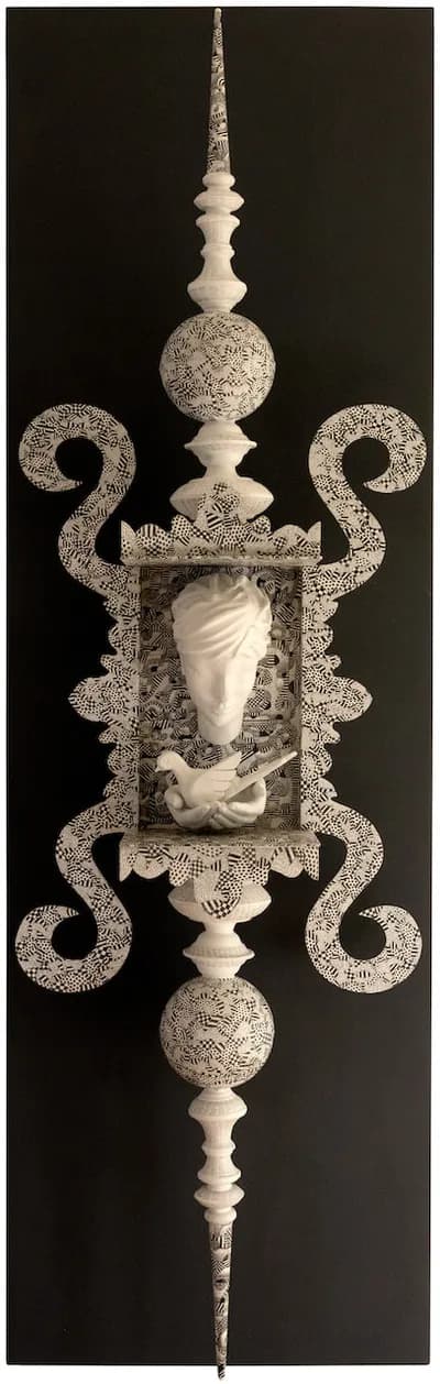 John Carroll Long, Free to Be, 2020, mixed media