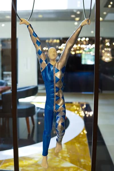 Ancizar Marin, Performer, Painted Fiberglass