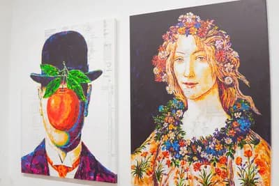 Havi Schanz - Magritte's Apple & Spring Botticelli