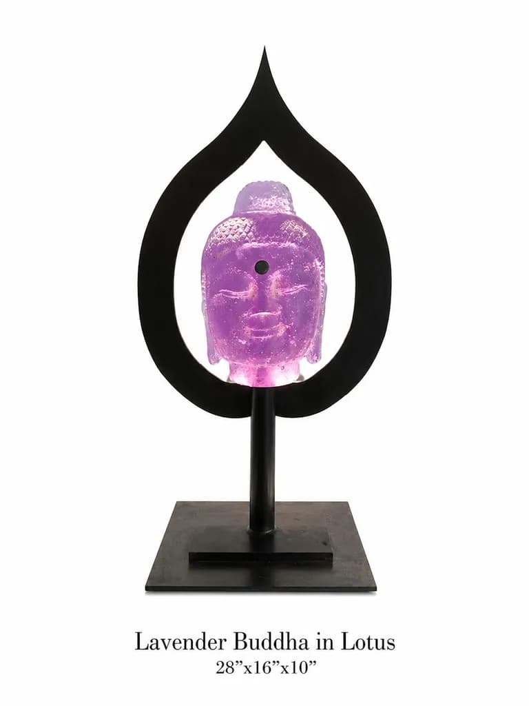 Marlene Rose Lavender Lotus Buddha