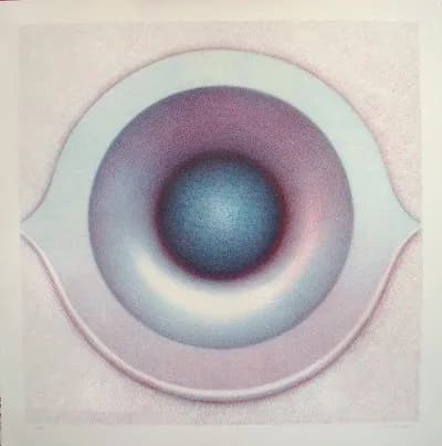 Rodolfo Abularach, Espacial L2, lithograph, edition 50 of 150