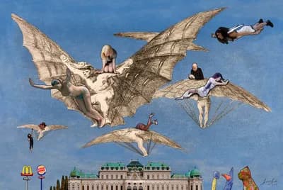 Lluis Barba, Modo de Volar (Way of Flying), Goya, 2020-2025, 1/5, Diasec, 40H x 59W In