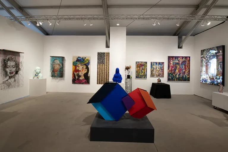 Aldo Castillo Gallery at Art Wynwood 2023.