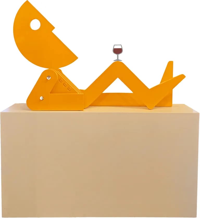 Jorge Blanco In The Park Red with Wine Cup