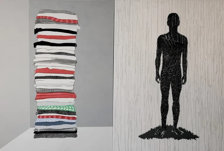 Scott Ashley, Days Of Comfort, 2022, Acrylic, 48 x 72 In