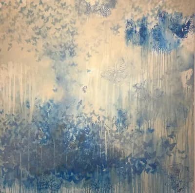Lorna Marsh Blue Butterflies