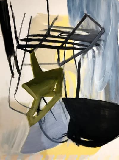 Patricia Schnall Gutierrez, Summer in New England II, 2018, oil on canvas