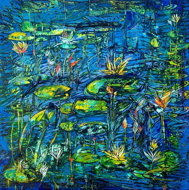 Fredy Villamil Jewels of the Pond