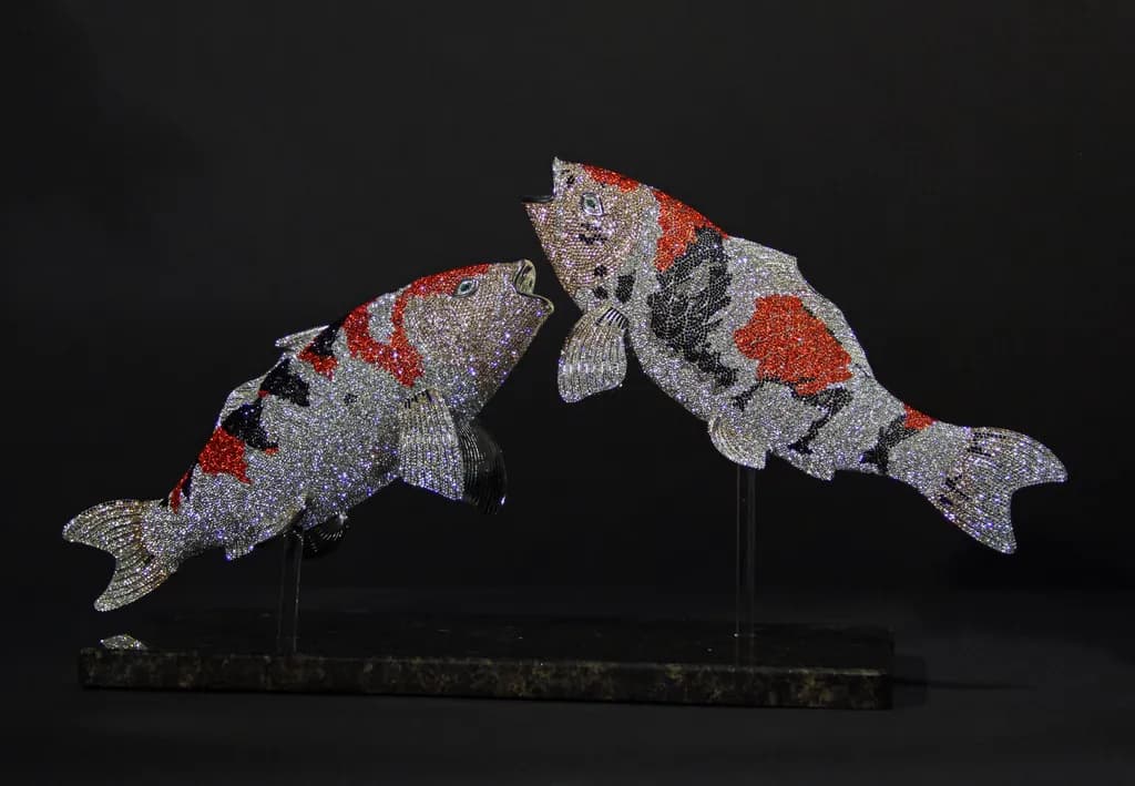 Koi Fish, by Clarita Brinkerhoff