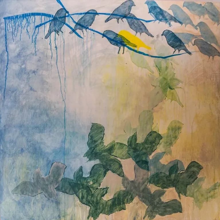 Lorna Marsh Aqua Birds