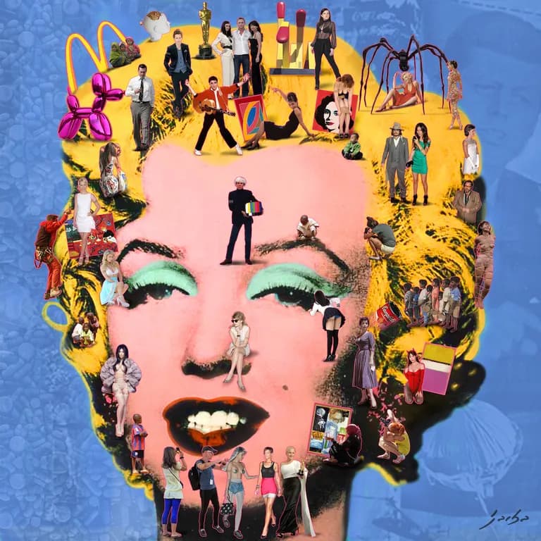 Lluís Barba Marilyn Azul