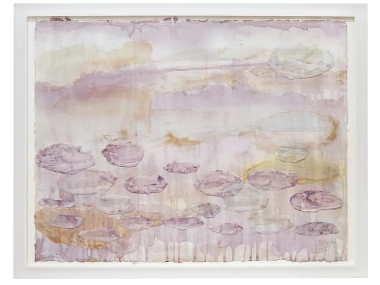 Lorna Marsh, Landscape III, 2017, Mixed Media on Paper, 22 x 30 In