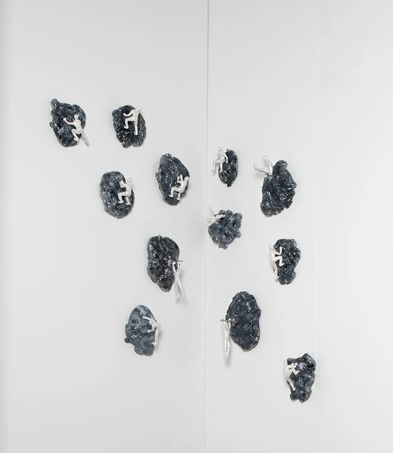 Ancizar Marin, Rock Climbers, Fiberglass and Car Paint