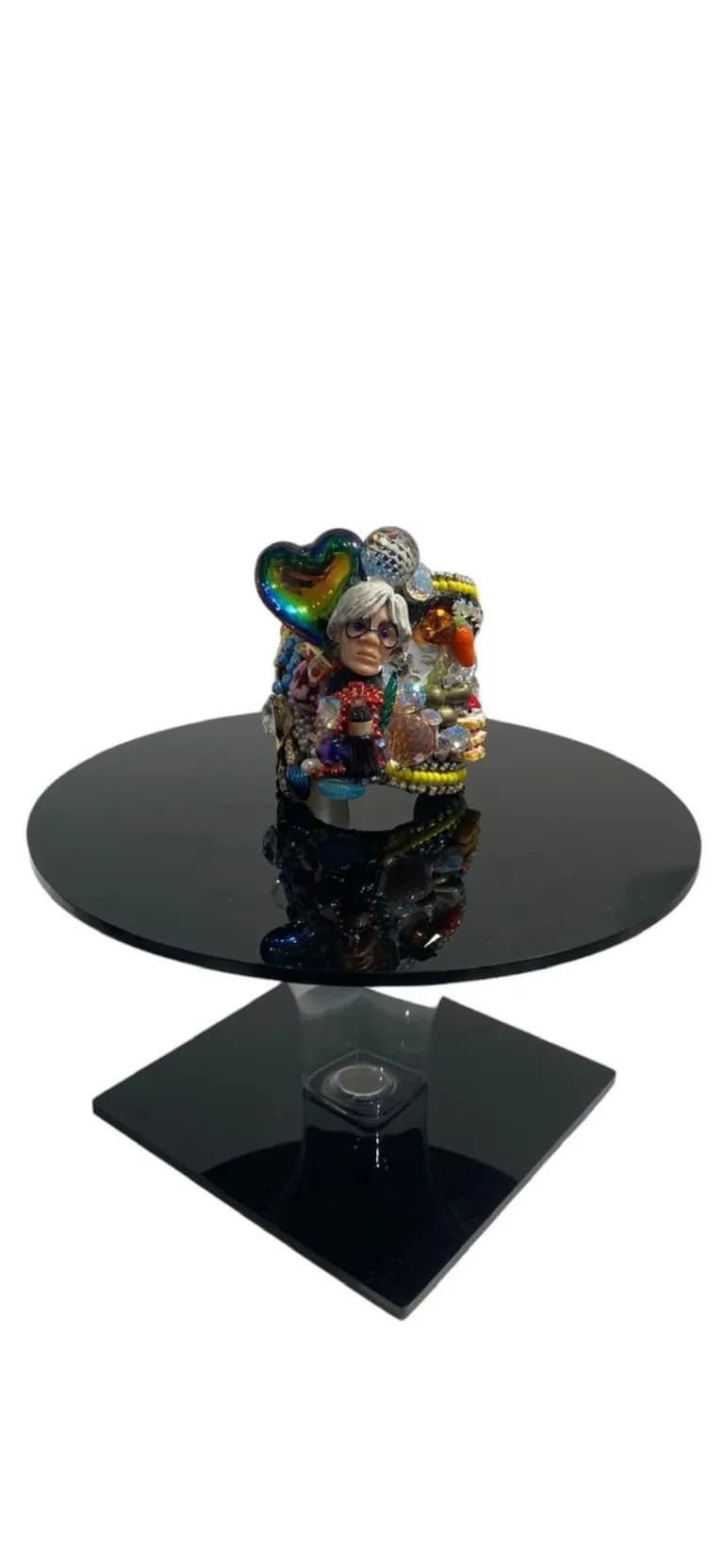 Wendy Gell, Warhol Soup Can, Bracelet, Mixed Media, 4H x 4W x 3.5 In