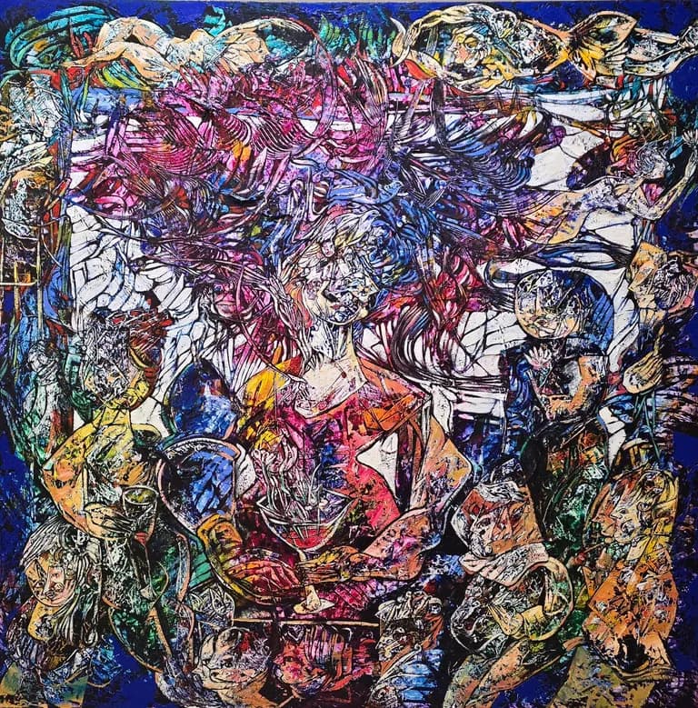 Fredy Villamil The Gardener II Tribute to Palomo Picasso