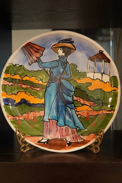 Rare Decorative Plate