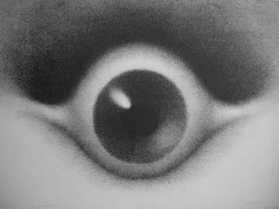 Rodolfo Abularach, Ojo Magnetico, lithograph, edition 95 of 100