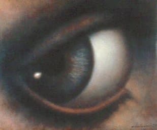 Rodolfo Abularach, Ocaria, oil on canvas
