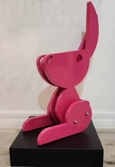Jorge Blanco Pink Bunny 28