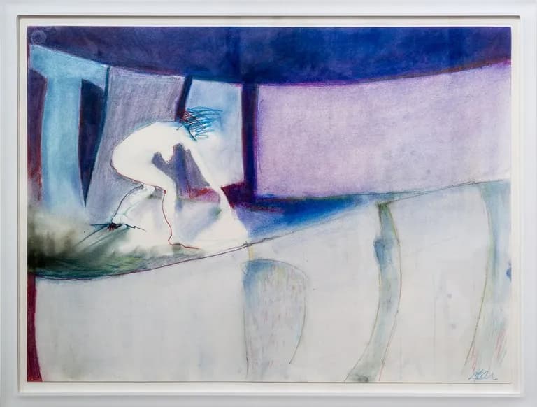 Lorna Marsh Woman Drying Clothes