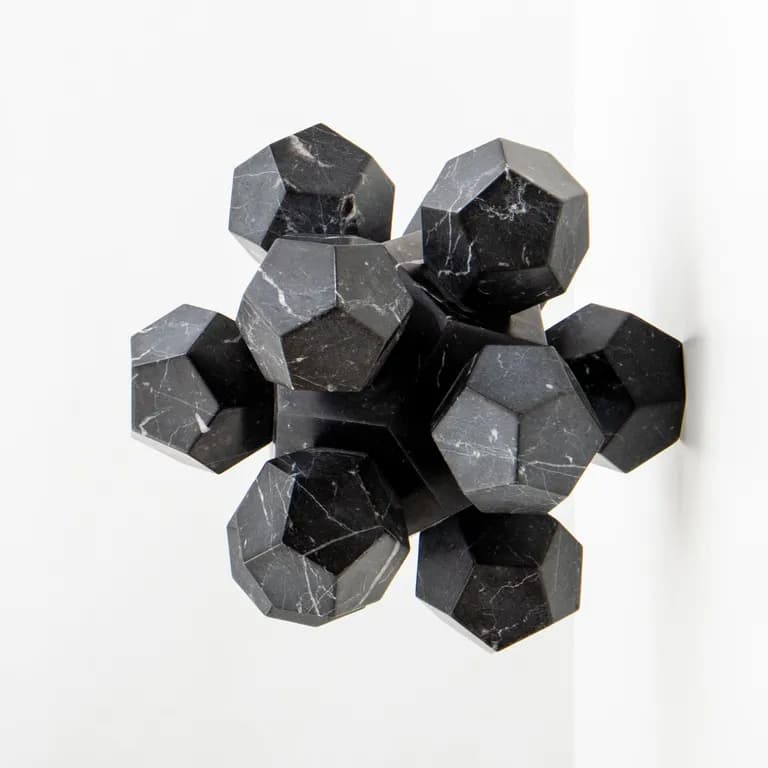 Kennsuke Sasaki Black Dodecahedron