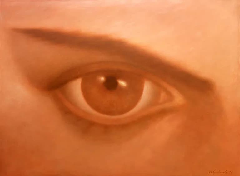 Rodolfo Abularach, Paris, 1998, oil on canvas