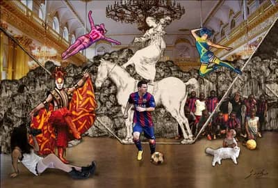 Lluis Barba, Disparate Puntual (Timely Folly), Goya, 2020-2025, 1/5, Diasec, 40H x 59W In