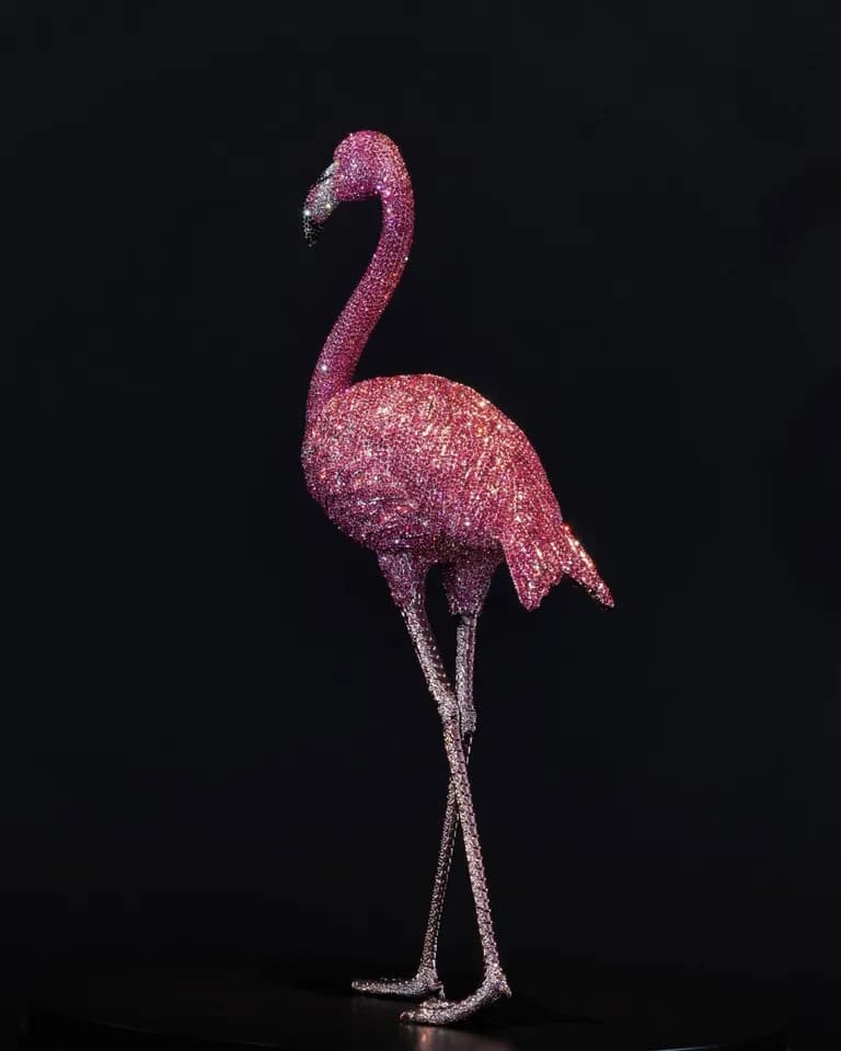 Clarita Brinkerhoff Pink Flamingo