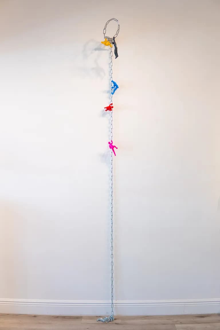 Ancizar Marin Chain With Climbers