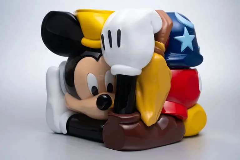 Lopez del Castillo, Laziness (Micky), 2023, Mixed Media, 8 X 8 X 8 In