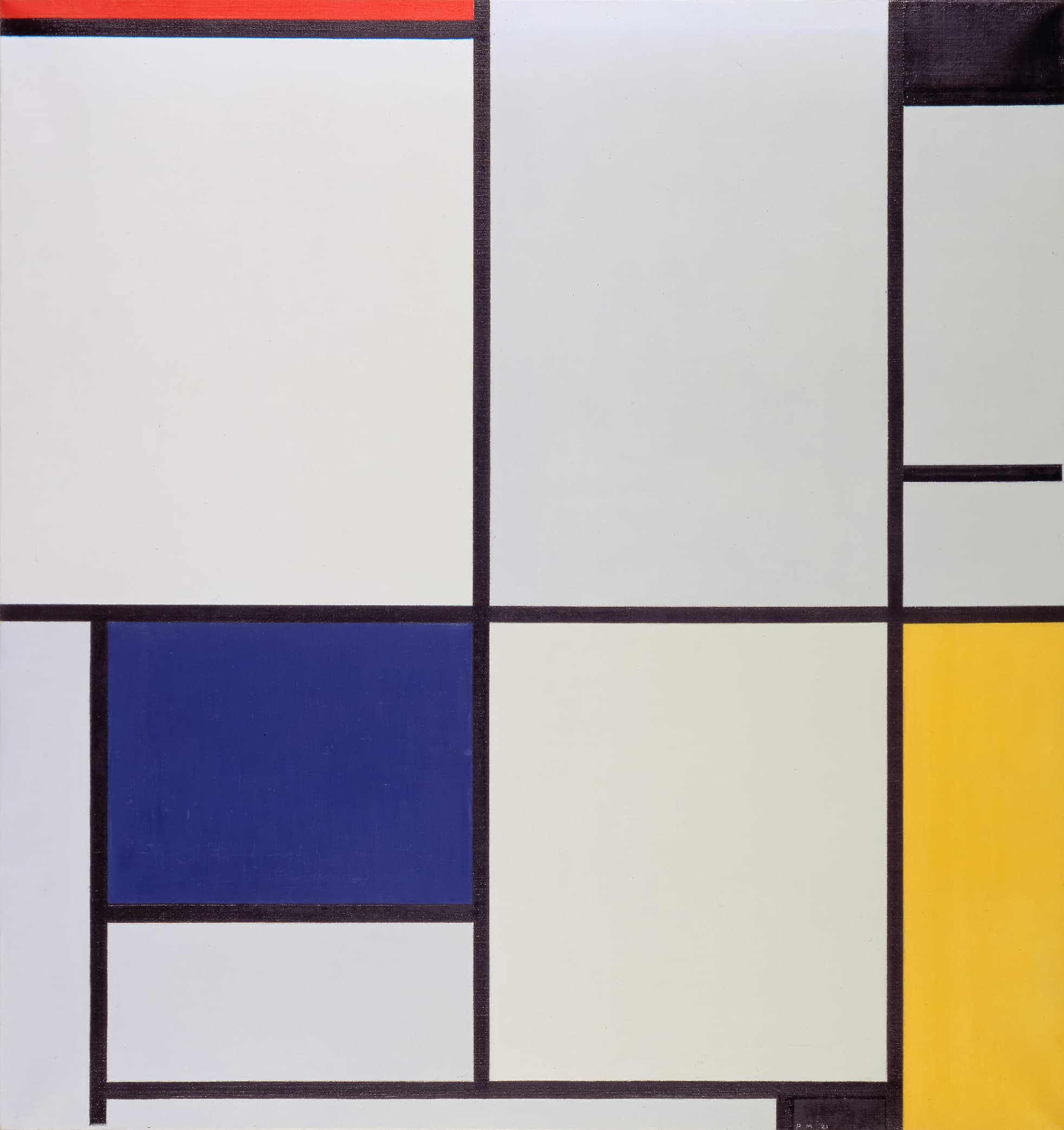 Piet Mondrian, Tableau I, 1921